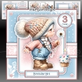 Birthday Cupcake 3 Mini Kit 1 to 5 Yrs