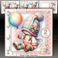 Birthday Balloon 2 Mini Ki With Ages 1 to 5yrs