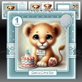 First Birthday Lion Mini Kit