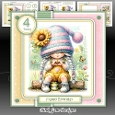 Sunflower Girl Gnome 4 Mini Kit With Ages 1 to 6 Yrs