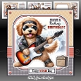 Rocking Birthday Golden Cockerpoo Mini Kit