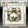 Merry Christmas Bauble Mini Kit