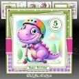 Scooter Dinosaur Mini Kit With Ages 2 to 8 Yrs