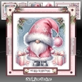 Pink Santa Gnome 3 Mini Kit