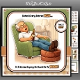 Retired Man Mini Kit Birthday/Fathers Day/Retirement