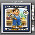 Bigger Hammer Mini Kit Birthday/Fathers Day