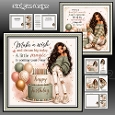 Birthday Cake Celebrations 2 Mini Kit