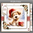 Christmas Cookie Puppy Mini Kit