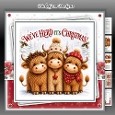 Christmas Cows Mini Kit