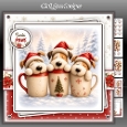 Christmas Puppy Mugs Mini Kit