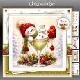 Cocktail Snowman 2 Mini Kit