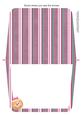 Gingerbread Handbag Striped Insert