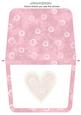 Baby Girl Handbag Insert Pink