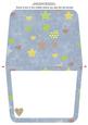 Baby Boy Handbag Card Blue Insert