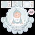 A Gift from Heaven Boy Rocker Card Mini Kit