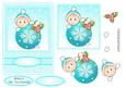 Baby Boy 1st Christmas Topper