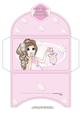 Yummy Mummy Emma Pink Money Wallet