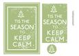 Tis the Season to Keep Calm Topper