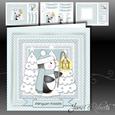 Penguin with Lantern Topper Mini Kit
