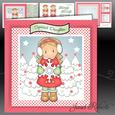 Chloe with Snowflake Topper Mini Kit