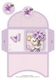 Maisy with Lilac Roses Money Wallet