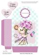 Maisy with Roses Large Gift Bag