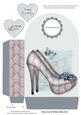 Misty Morning Shoes Large Gift Bag