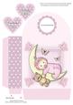 Moon Baby Girl Large Gift Bag