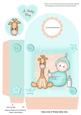 Giraffe Baby Boy Gift Bag