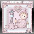 Giraffe Baby Girl Mini Kit