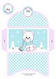 Polar Bear Kisses Money Wallet
