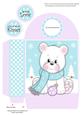 Polar Bear Kisses Large Gift Bag