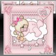 Baby Girl Sleeping Teddy Mini Kit