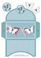 Blue Shaped Handbag Card Money Wallet