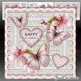 Pink Butterflies Mini Kit