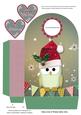 Owl I Want for Christmas Large Gift Bag