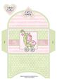 Baby Girl Buggy Money Wallet