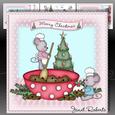 Christmas Pudding Mice Mini Kit