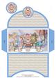 Carol Singing Mice Christmas Money Wallet