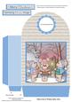 Carol Singing Mice Large Gift Bag