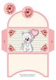 Little Millie with Heart Balloon Money Wallet