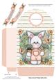 Bunny with Carrots Large Gift Bag