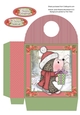 Christmas Hedgy Large Gift Bag