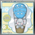 Balloon Ella Mini Kit Birthday/New Baby 