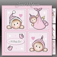 Baby Girl Squares Mini Kit