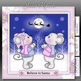 Waiting For Santa Christmas Mice Mini Kit
