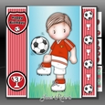 Football Andy 2 Red Mini Kit With Ages 3 to 7 yrs