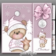Beary Nice Christmas Pink Mini Kit
