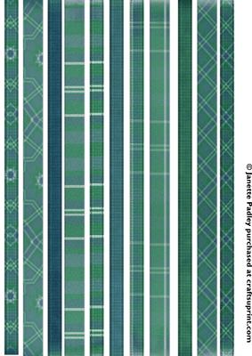 Rhapsody in Blue Digital Ribbons