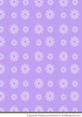 Emilys Little Jewel Purple Floral
